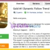 Gold M1 Dynamic Follow Trend Expert MT4 Review
