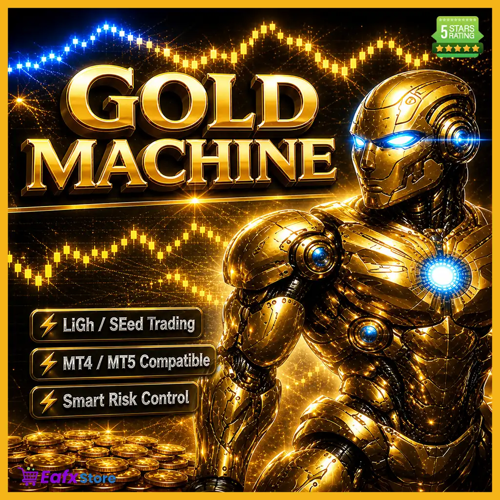 Gold Machine EA MT5 v9.1 with SetFiles (Unlimited)