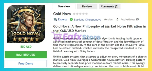Gold Nova EA MT5 Review