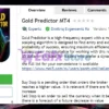 Gold Predictor MT4 Overview