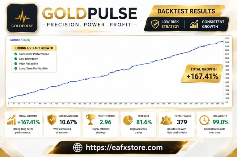 Gold Pulse MT4 Backtest