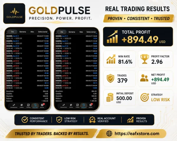 Gold Pulse MT4 Results