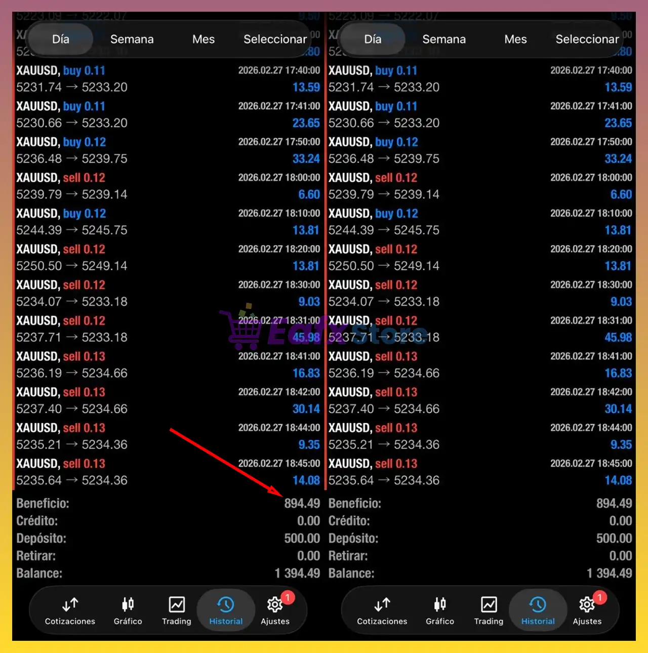Gold Pulse MT4 v1.11 with SetFiles (Platform build 1470+) 3 Gold Pulse MT4 Trading Results