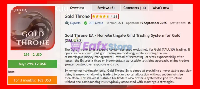 Gold Throne EA MT5 Review