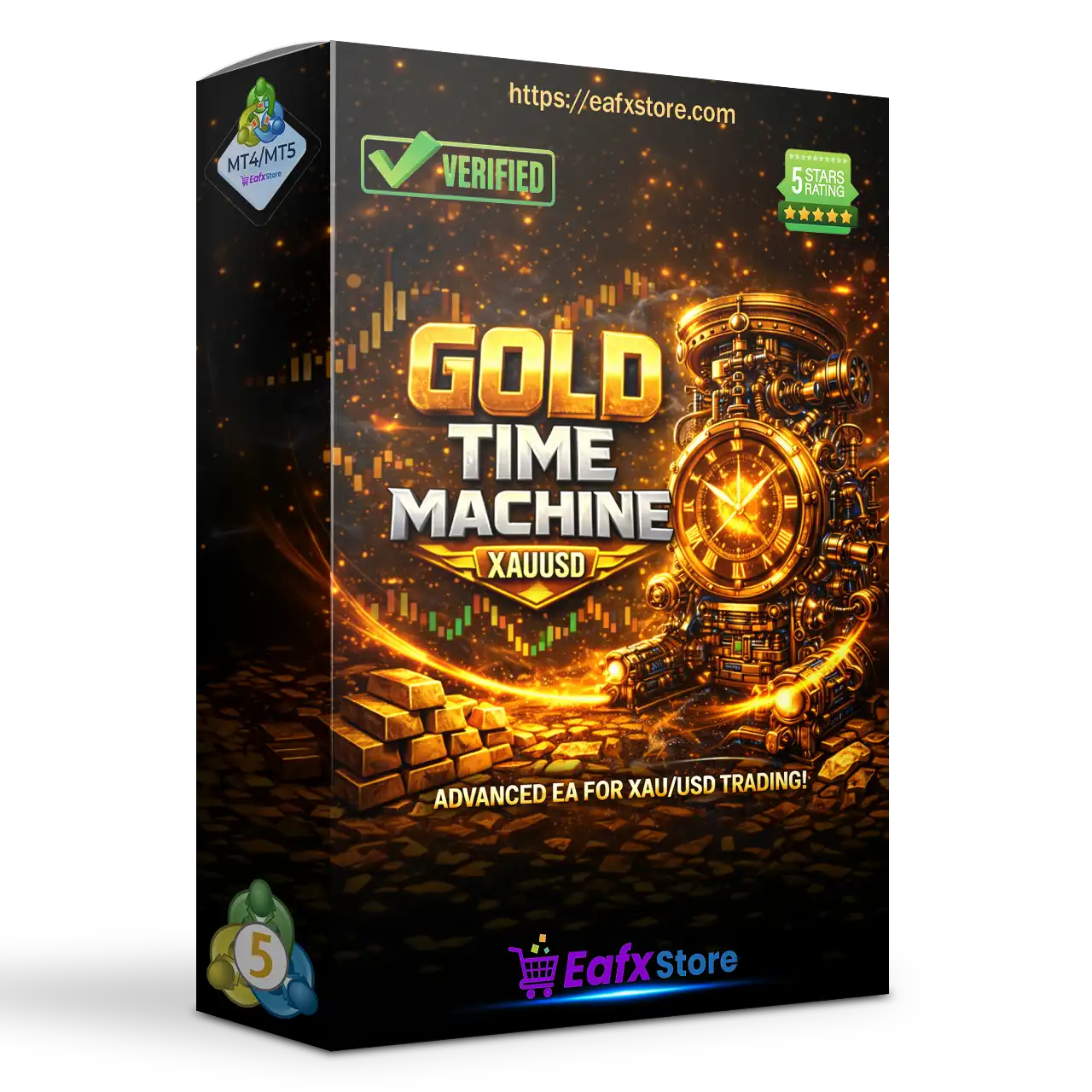Gold Time Machine EA MT5 (Latest version) – GroupBuy