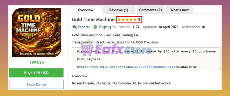 Gold Time Machine EA Review