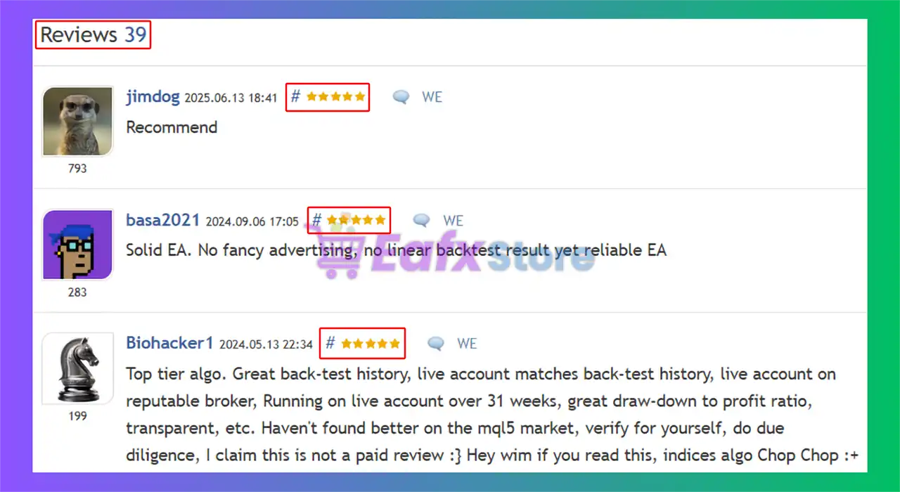 Gold Trade Pro EA MT5 + SetFiles (Latest version) – GroupBuy 5 Gold Trade Pro MT5 is rated 5 stars by users