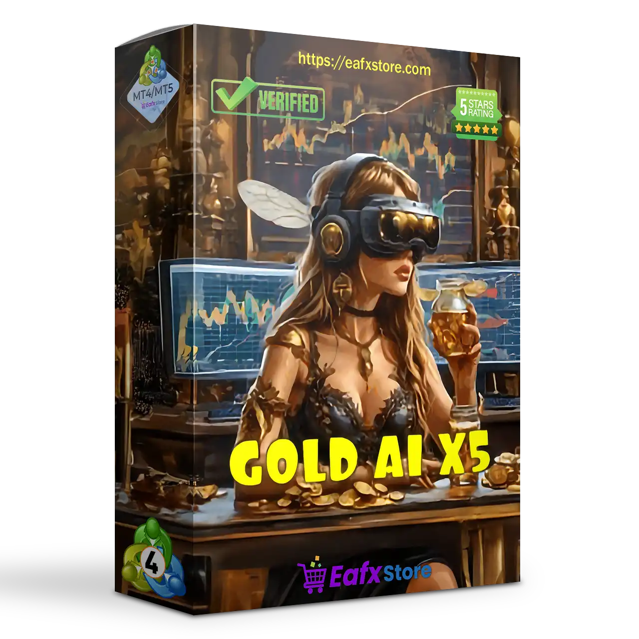 Gold X5 EA MT4 (Latest version) - Unlimited