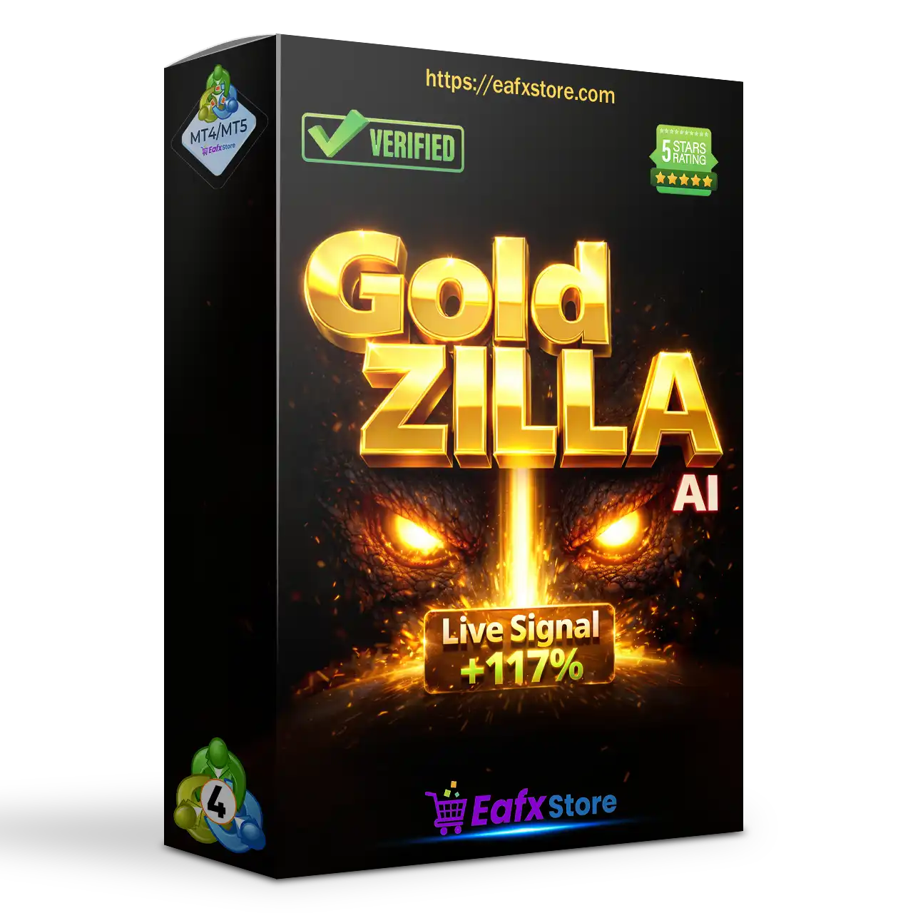 Gold Zilla AI MT4 v1.1 with SetFiles (Platform build 1471+)