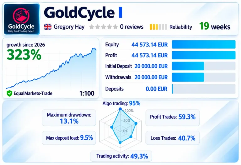 GoldCycle EA Live Signal