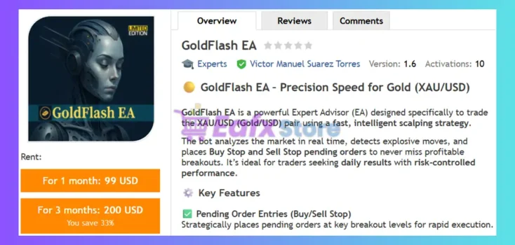 GoldFlash EA MT4 Review