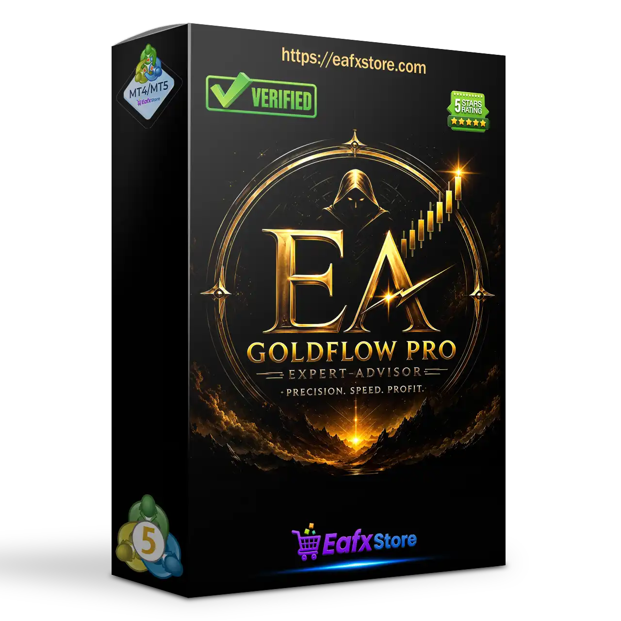 GoldFlow Pro1 EA MT5 v9.36 with SetFiles (Unlimited) 1 GoldFlow Pro1 EA MT5