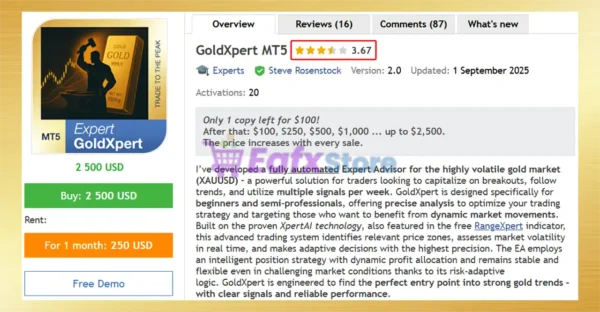GoldXpert MT5 Review