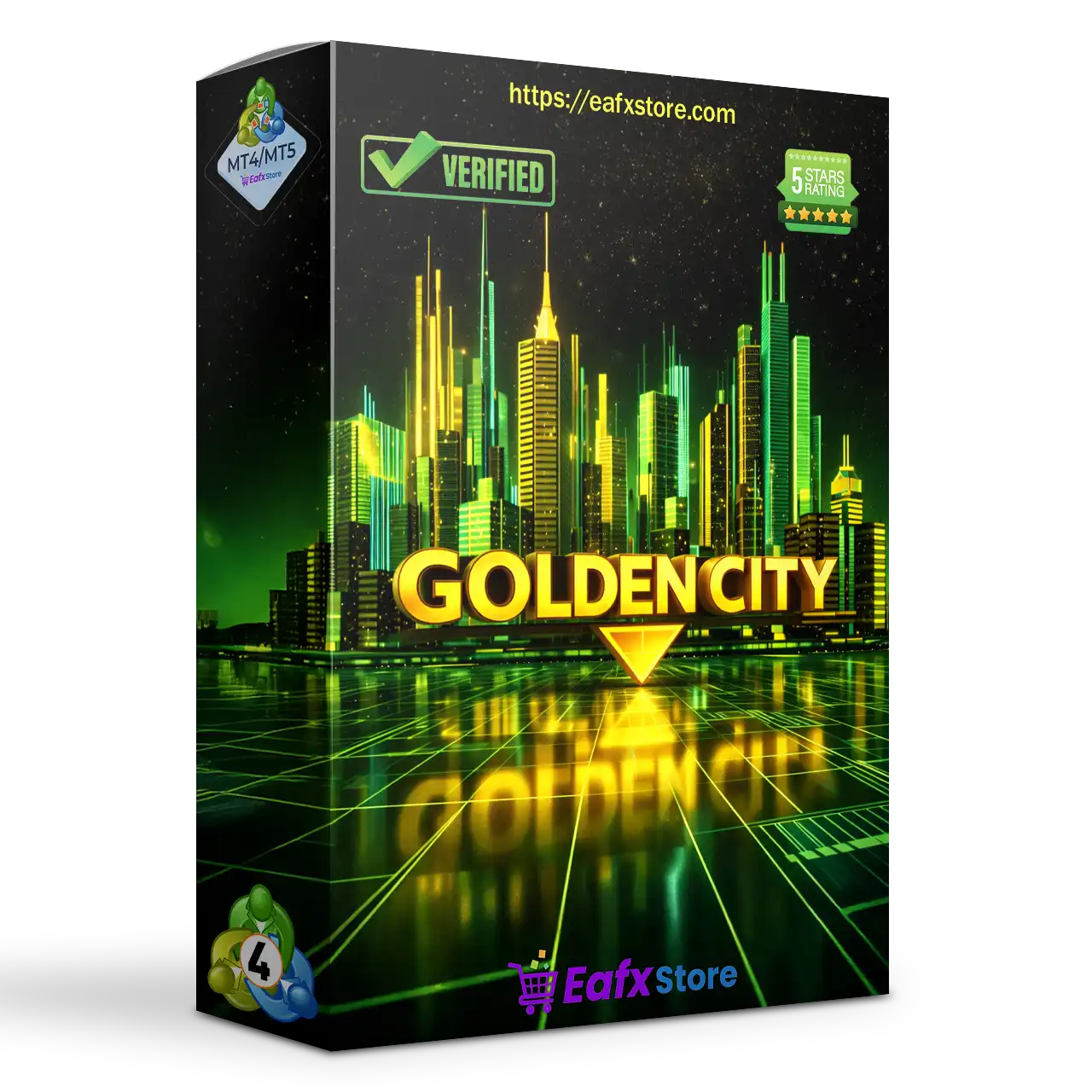 Golden City EA MT4 (Latest version) - Unlimited