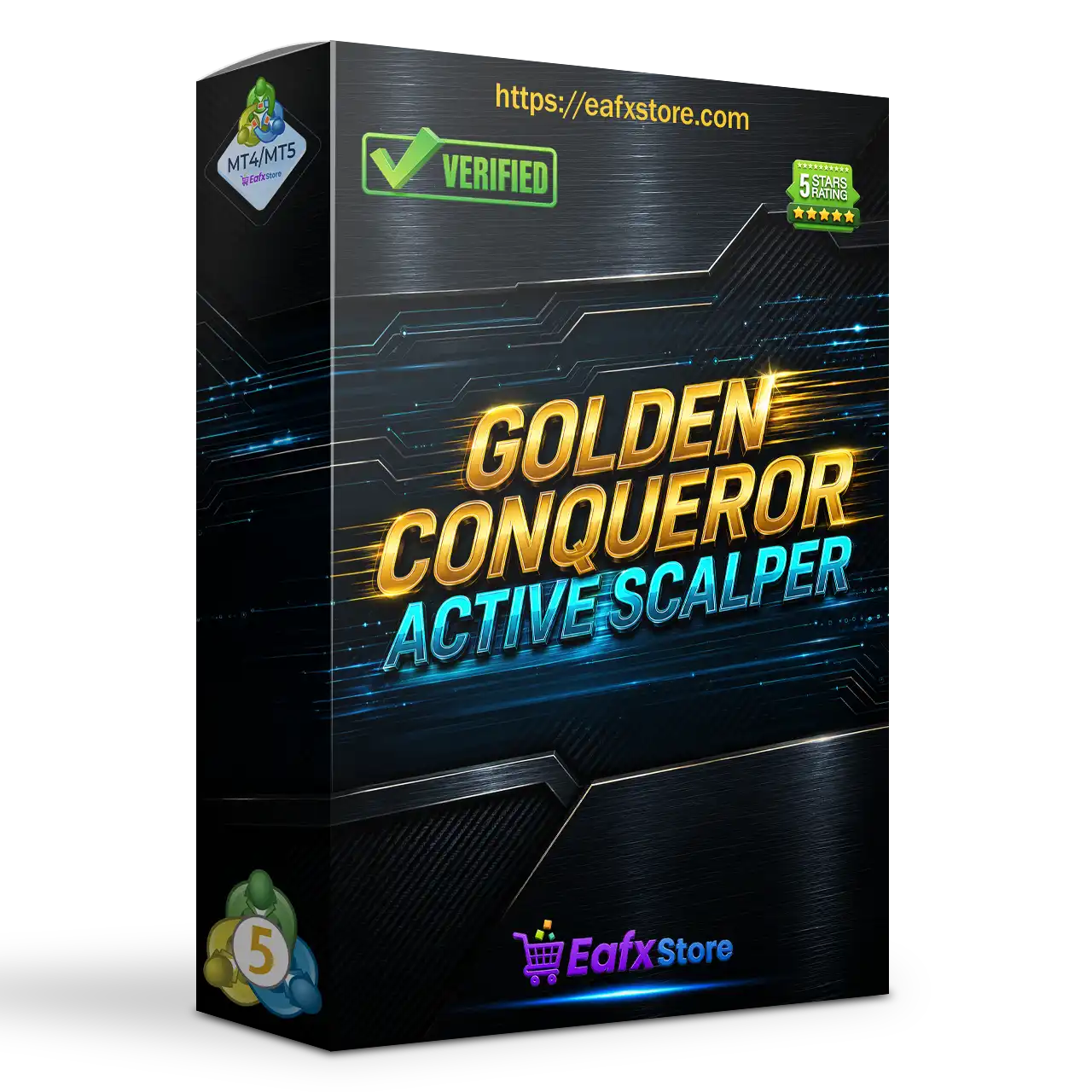 Golden Conqueror EA MT5 (Latest version) – GroupBuy