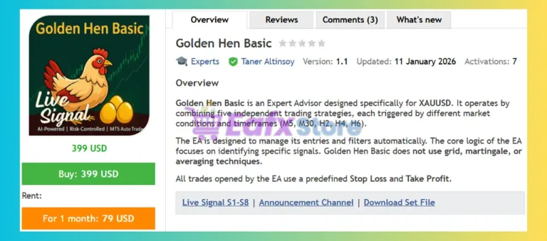 Golden Hen Basic MT5 Review