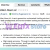 Golden Moon AI EA MT4 Review