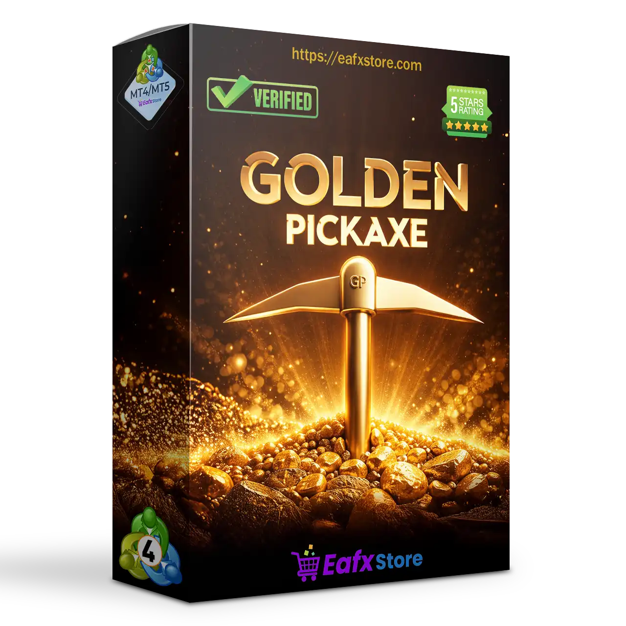 Golden Pickaxe EA MT4 v2.23 + Setfiles (Platform build 1453+)