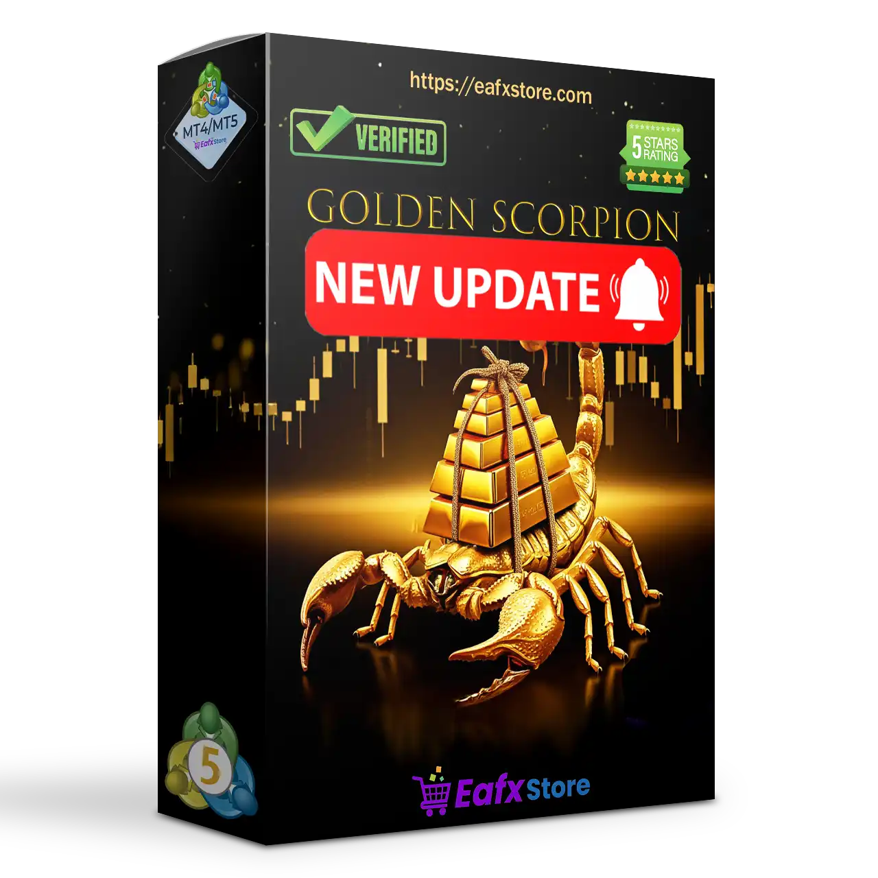 Golden Scorpion MT5 (Latest version) – GroupBuy