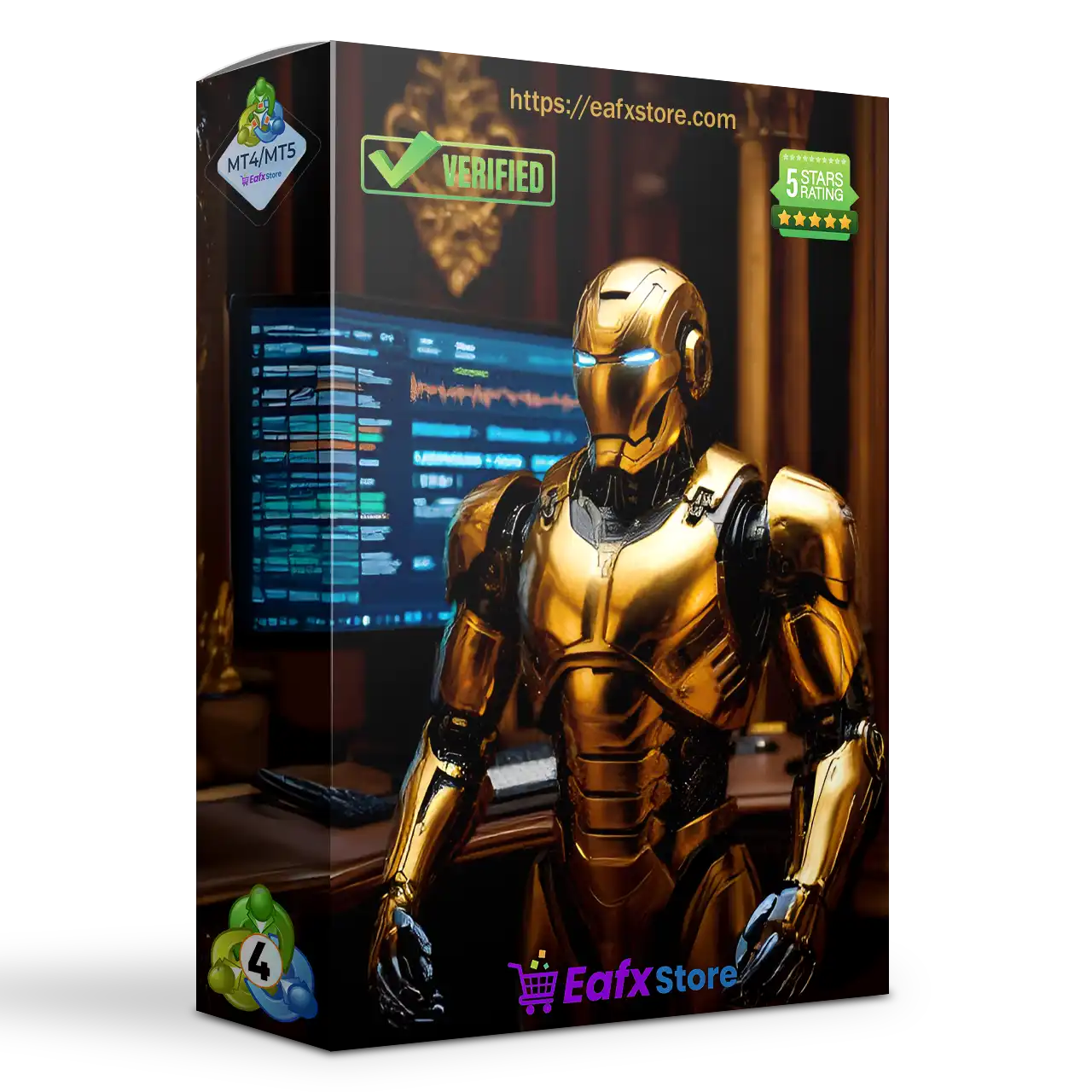 Golden Shield EA MT4 (Latest version) - Unlimited