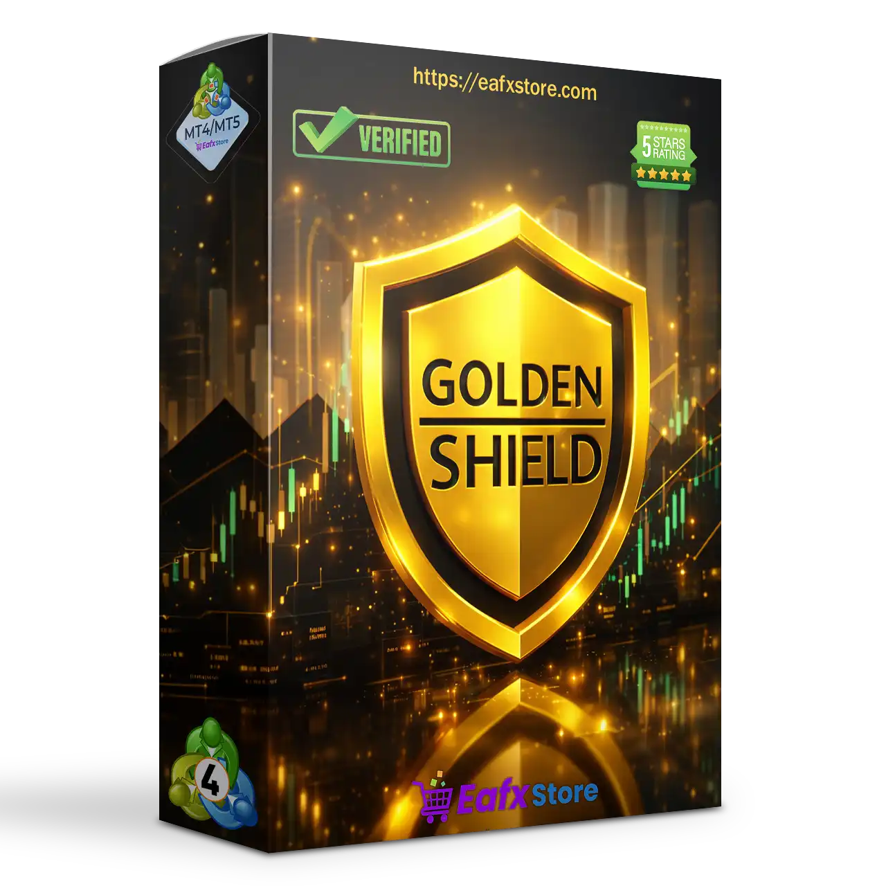 Golden Shield EA MT4 (Latest version) - Unlimited