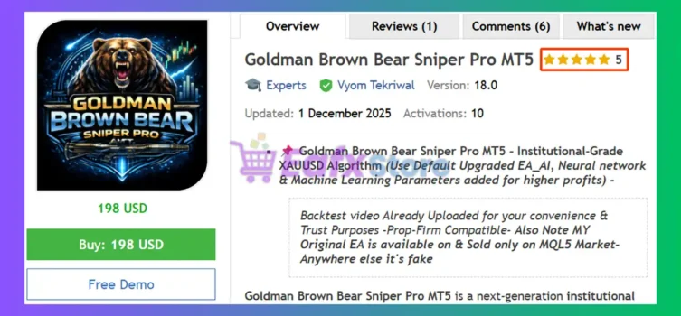 Goldman Brown Bear Sniper Pro MT5 Review