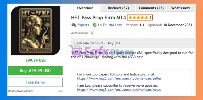 HFT Pass Prop Firm MT4 Review