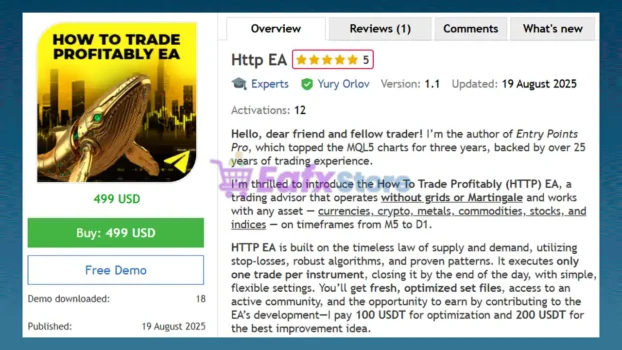 HTTP EA MT5 Overview