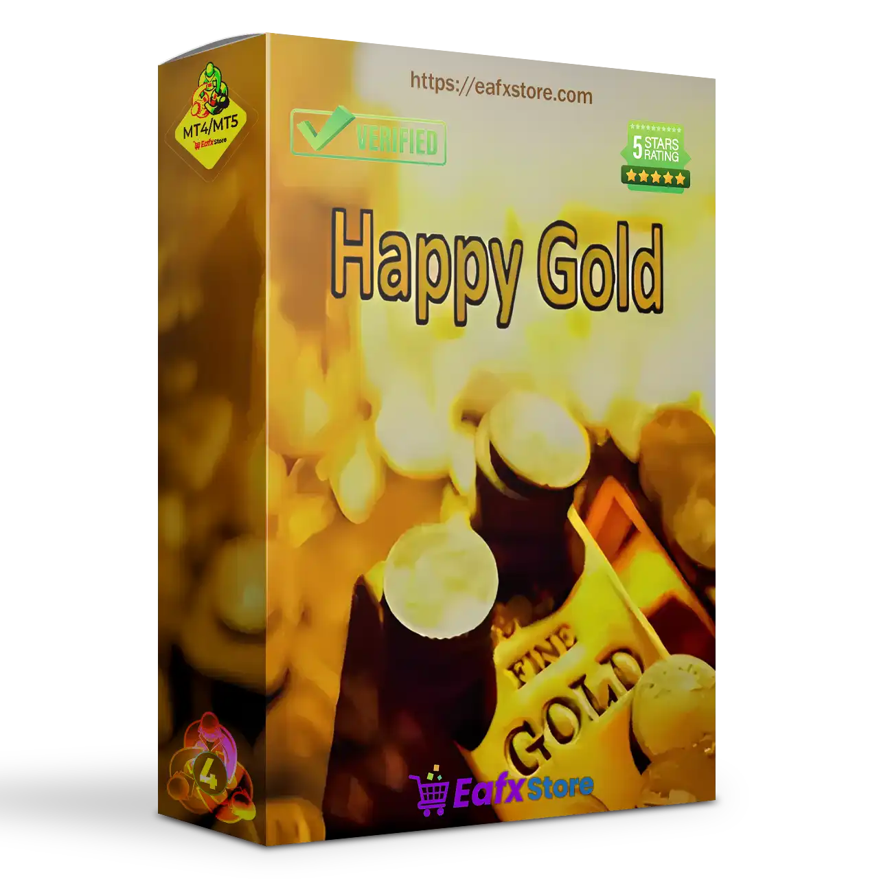 Happy Gold EA MT4 v2.0 (Platform build 1441+)