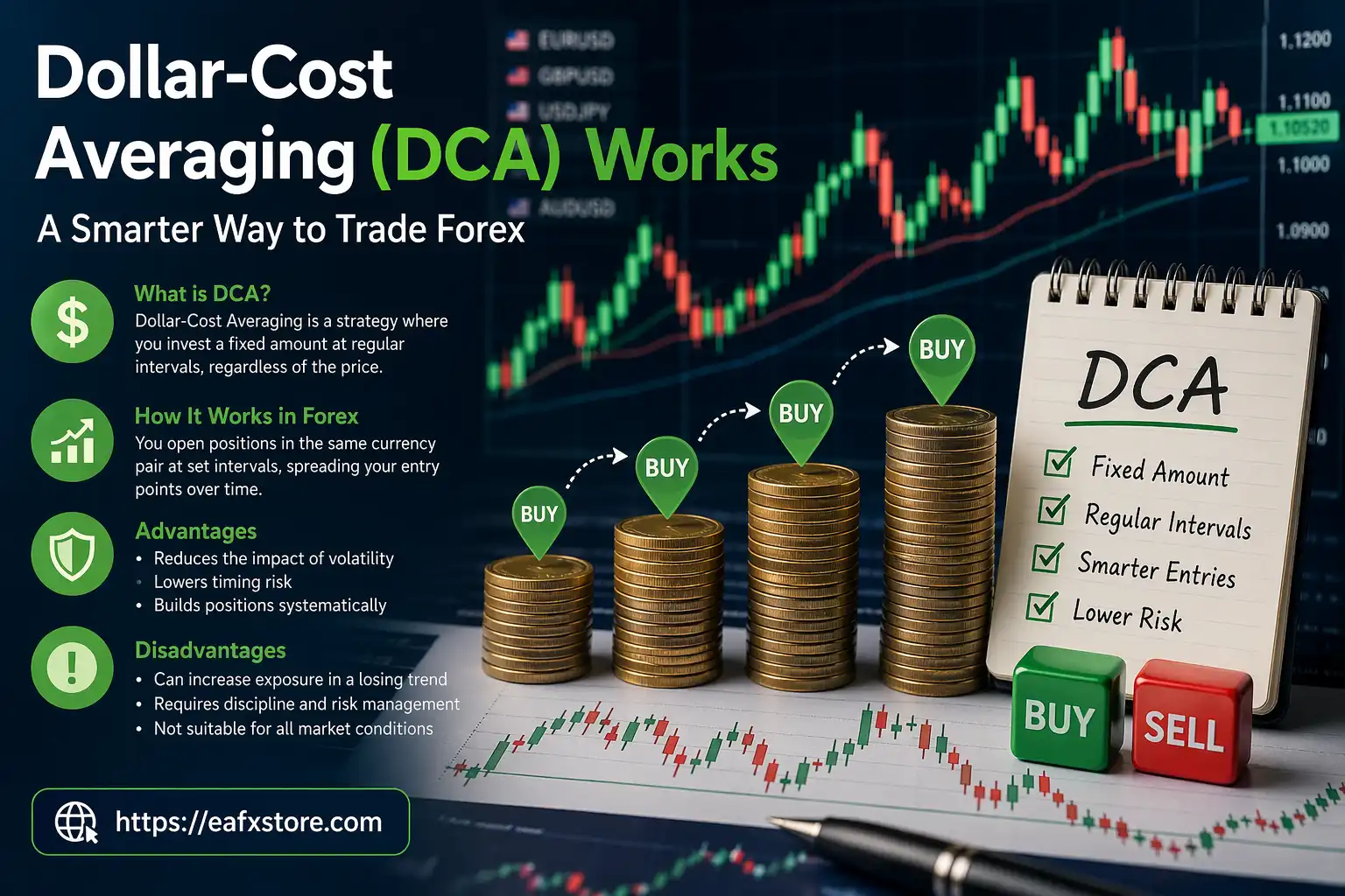 How Dollar-Cost Averaging Works