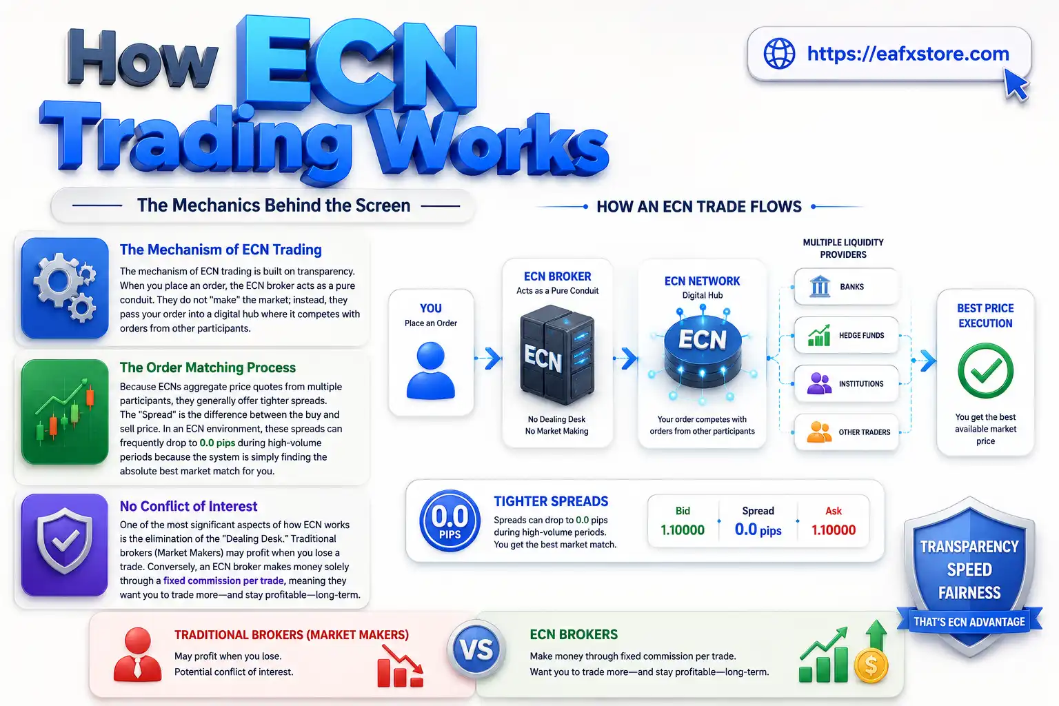 How ECN Trading Works