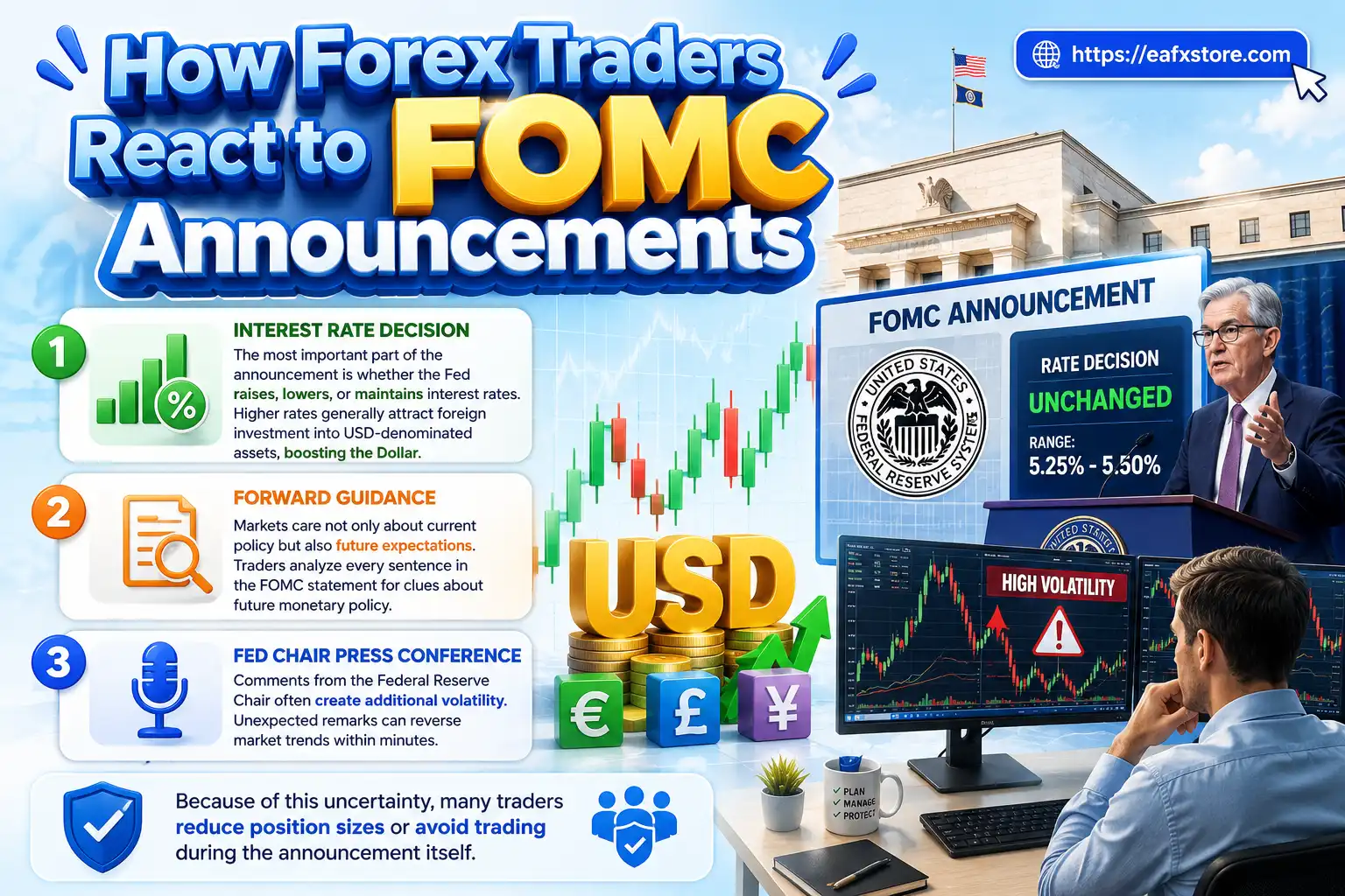 FOMC Impact on Forex Markets: Key Currency Pairs to Watch 4 How Forex Traders React to FOMC Announcements