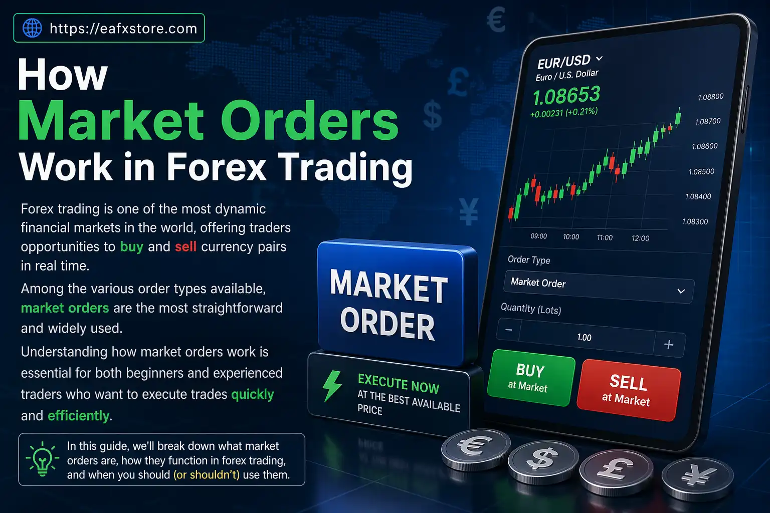 How Market Orders Work in Forex Trading