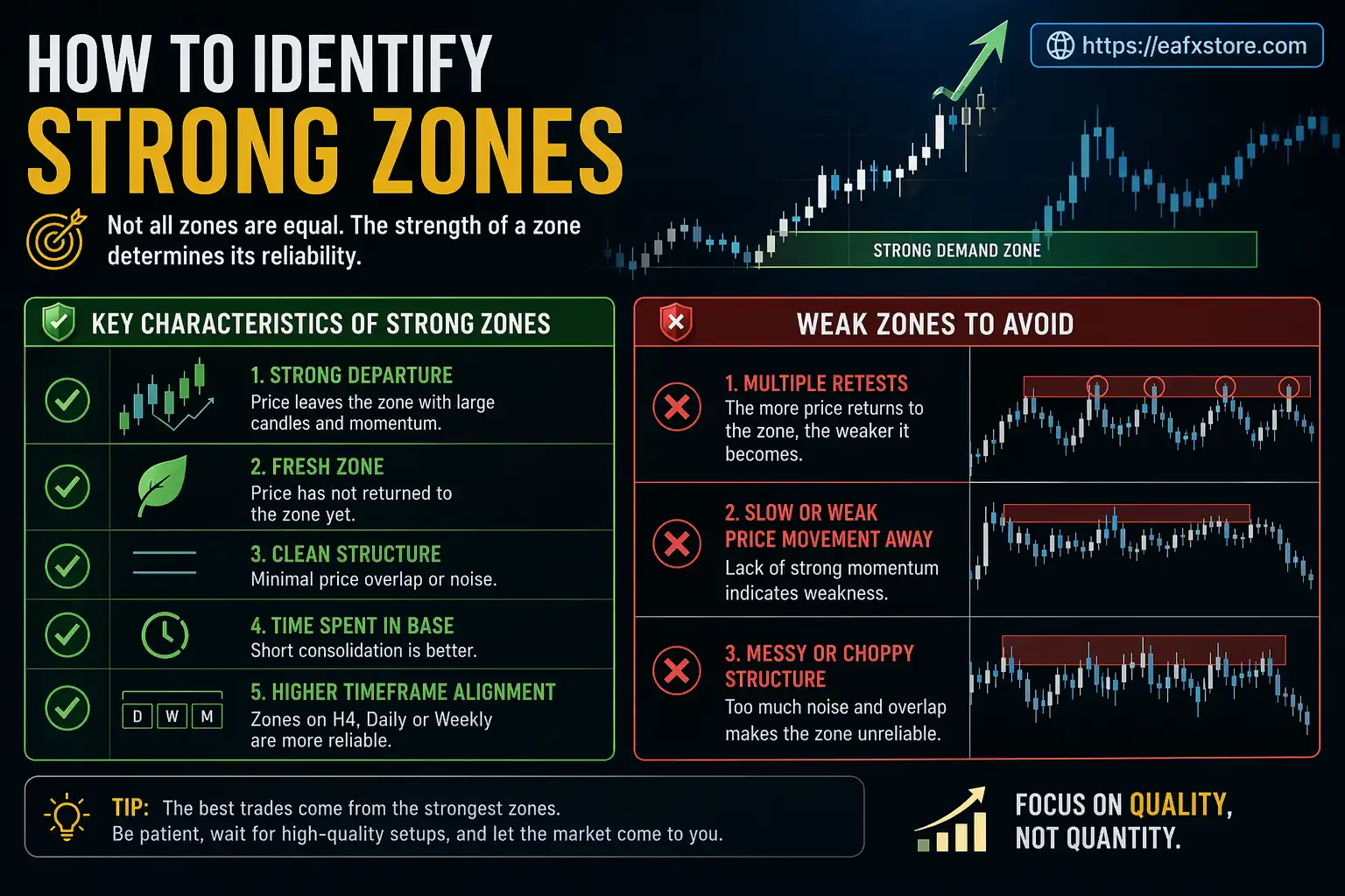 How to Identify Strong Zones