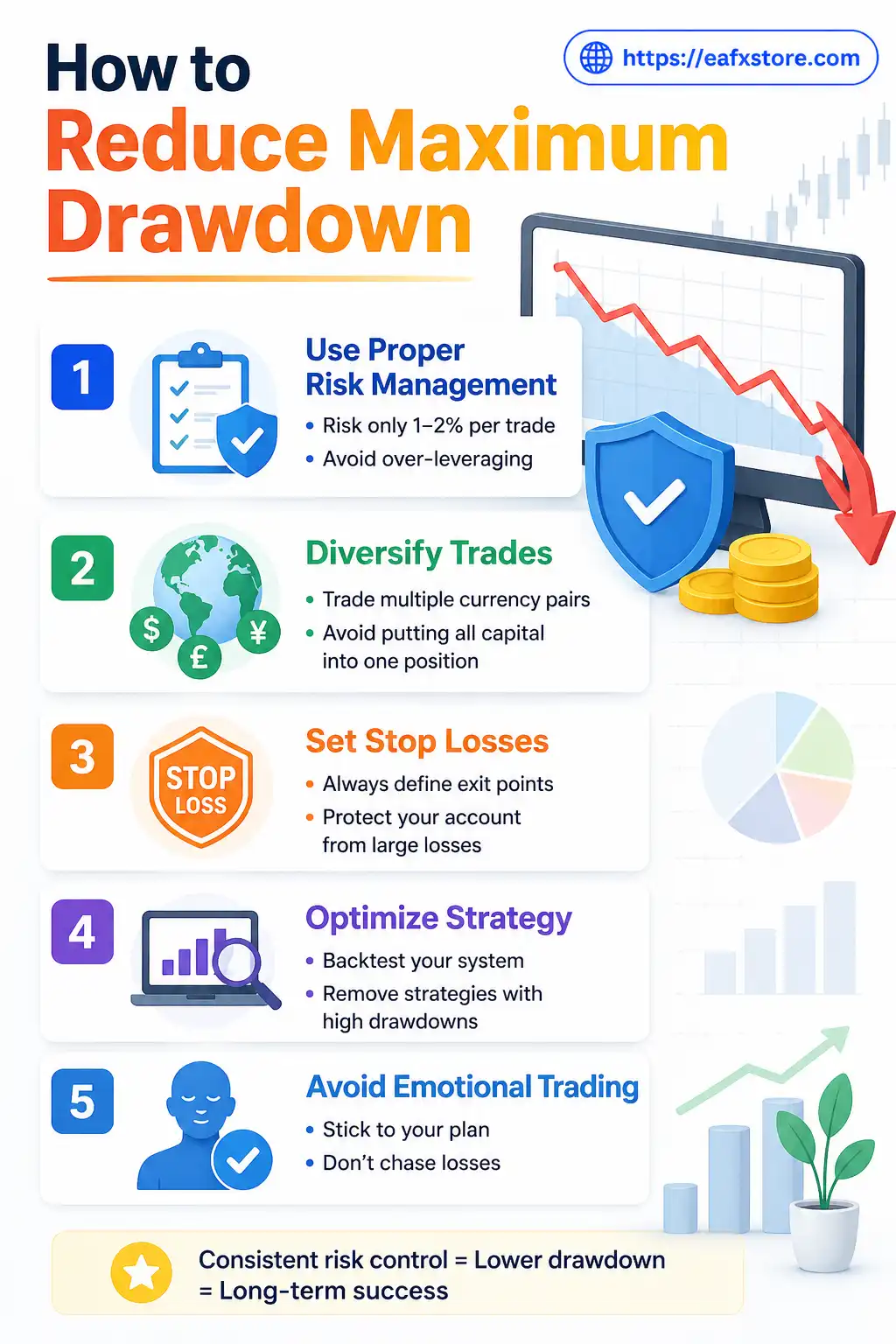 How to Reduce Maximum Drawdown