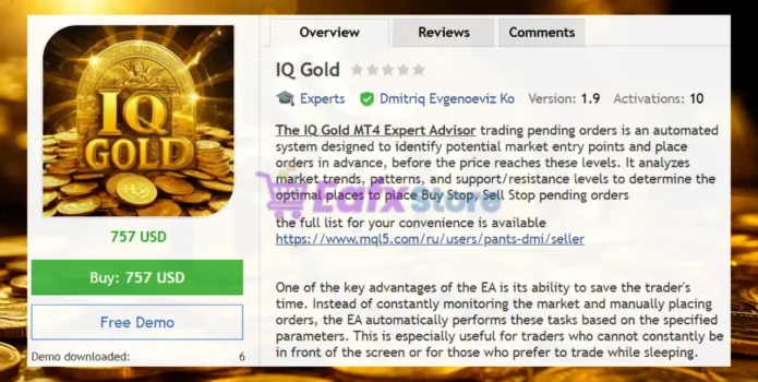 IQ Gold EA Review
