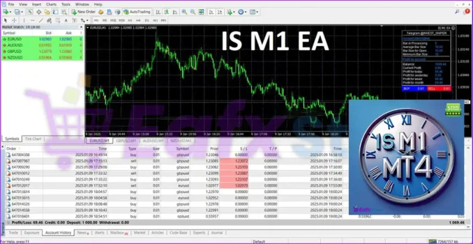 IS M1 EA MT4 Reviews