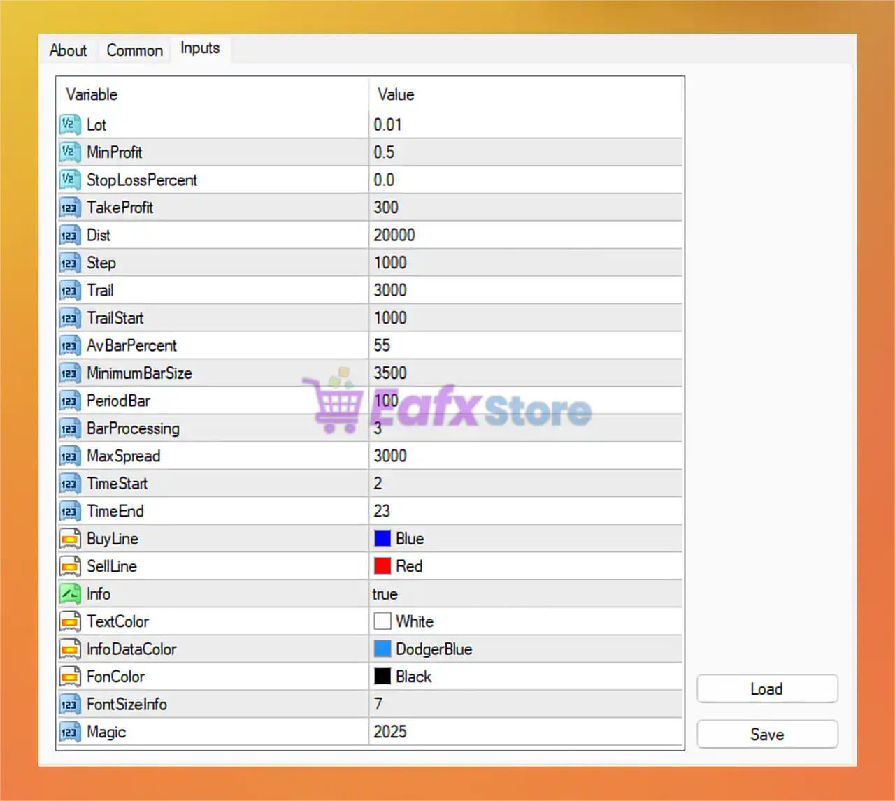 IS New Project EA MT4 – Settings Overview 3