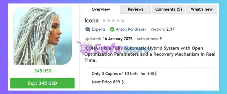 Icona EA MT5 Overview