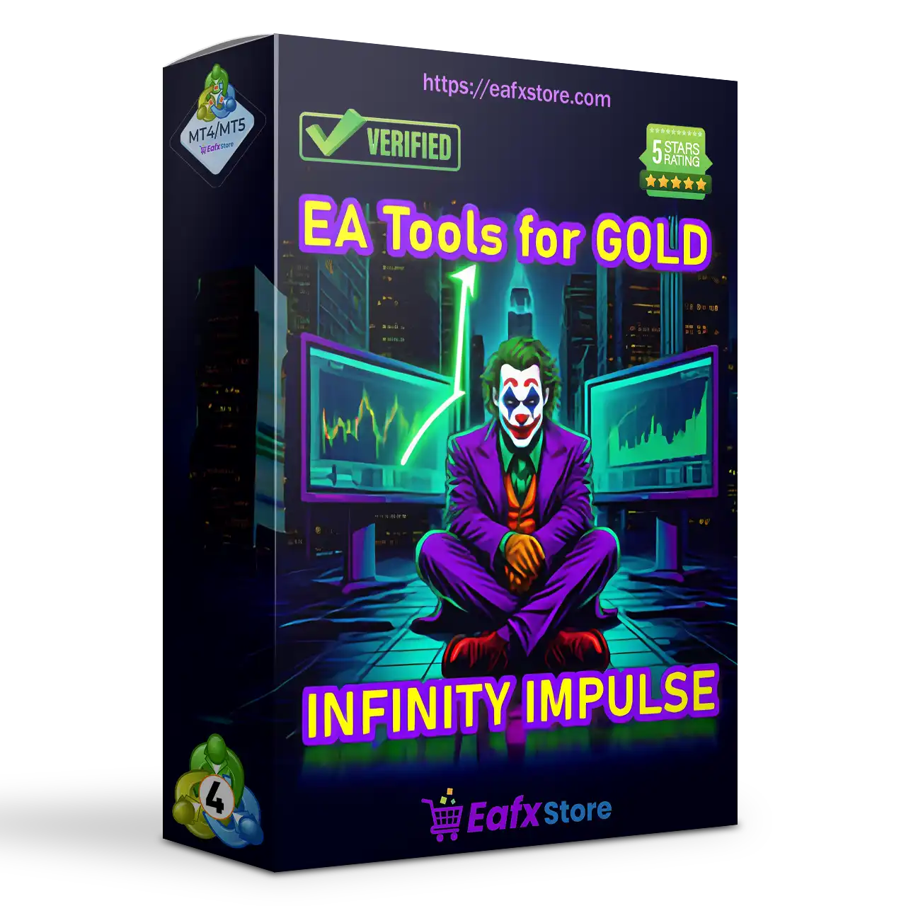 Infinity Gold Impulse EA MT4 (Latest version) - Unlimited