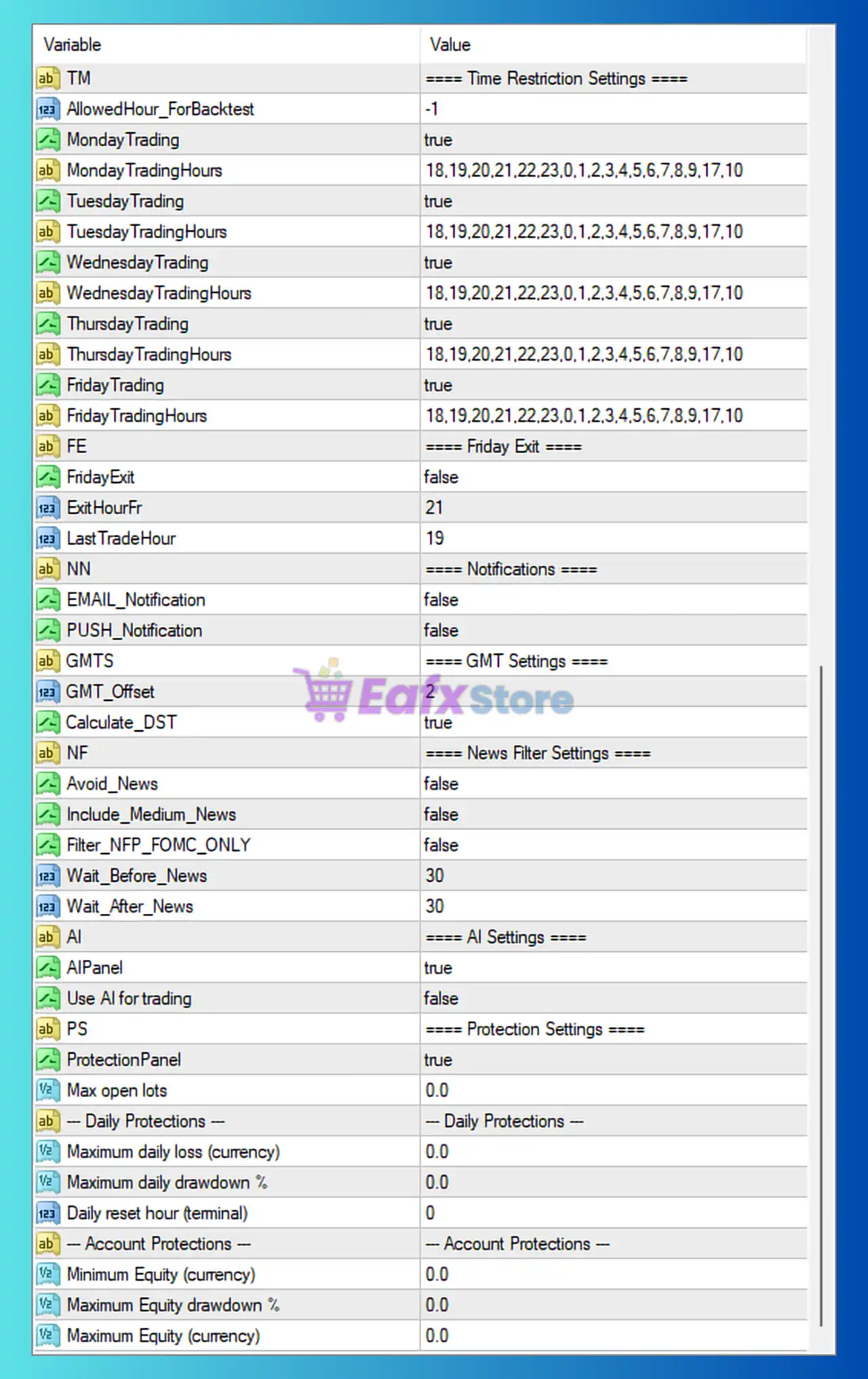 Infinity Trader EA MT4 Settings Review & Full Analysis 4