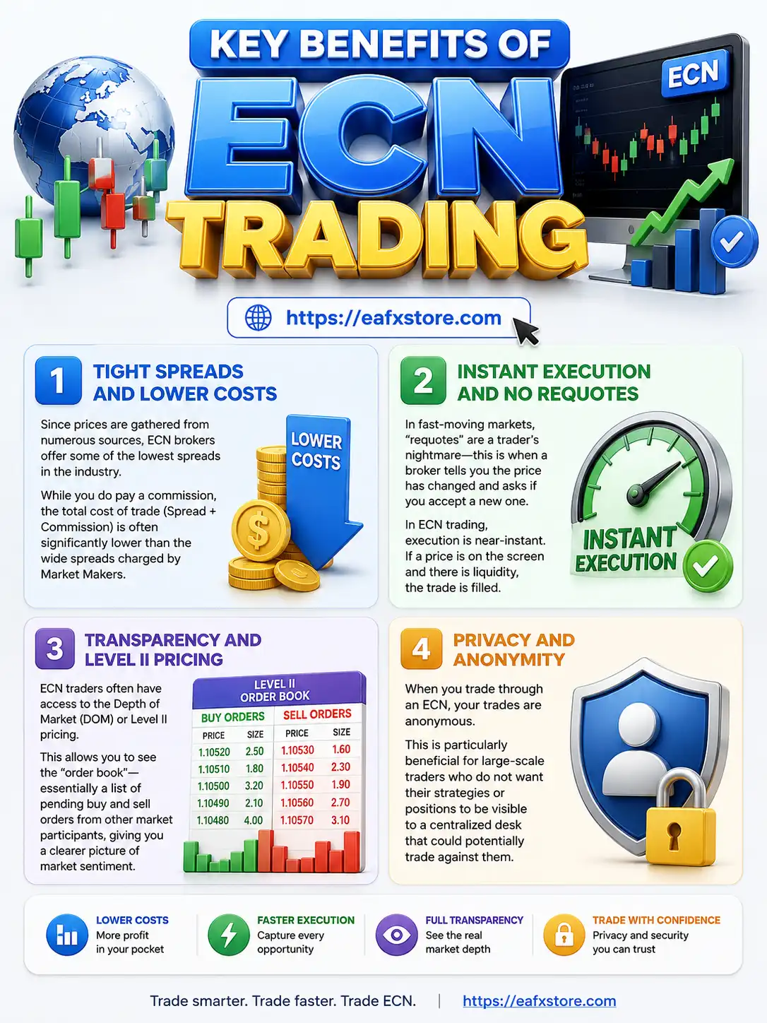 Key Benefits of ECN Trading