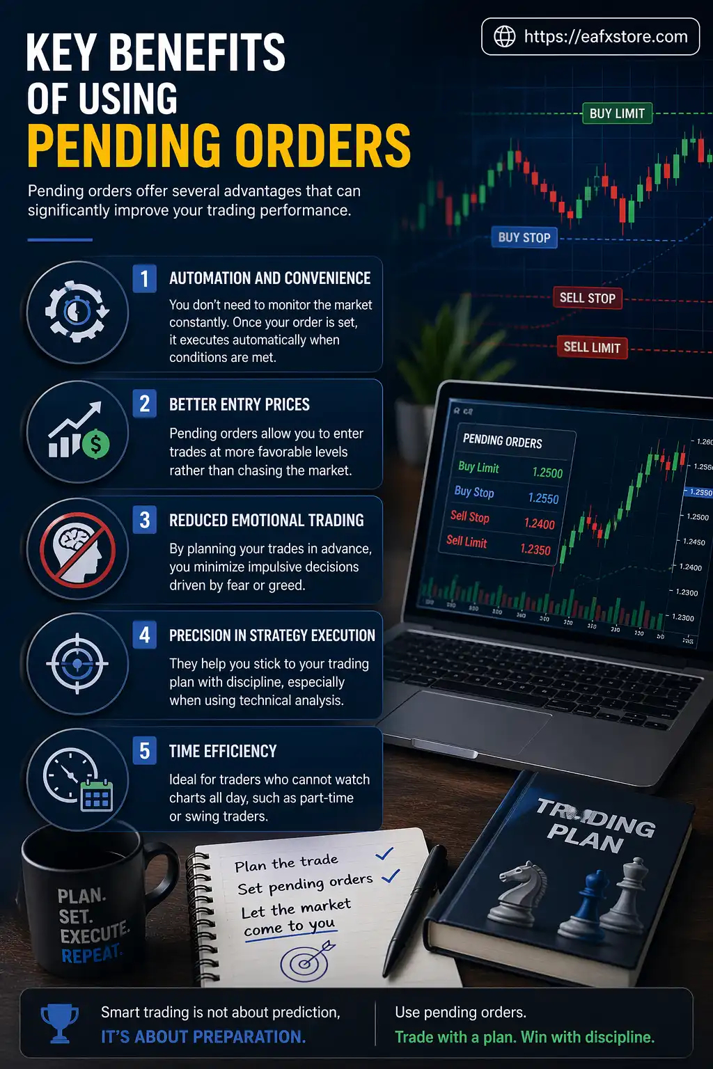 Key Benefits of Using Pending Orders