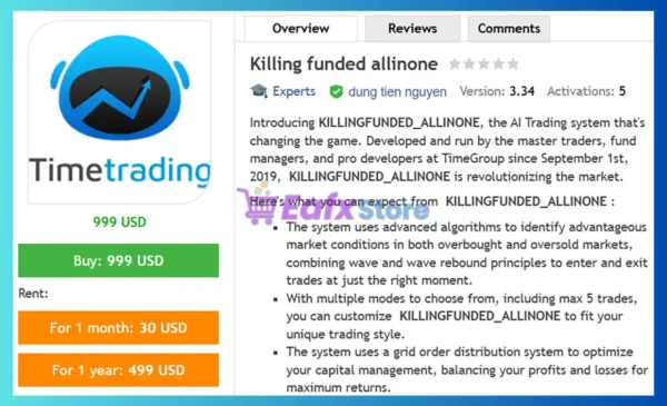 Killing funded allinone EA Review