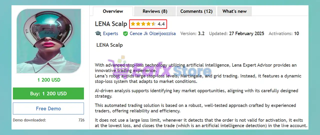LENA Scalp EA MT4 v3.2 + SetFiles (Platform build 1443+) 2 LENA Scalp Review