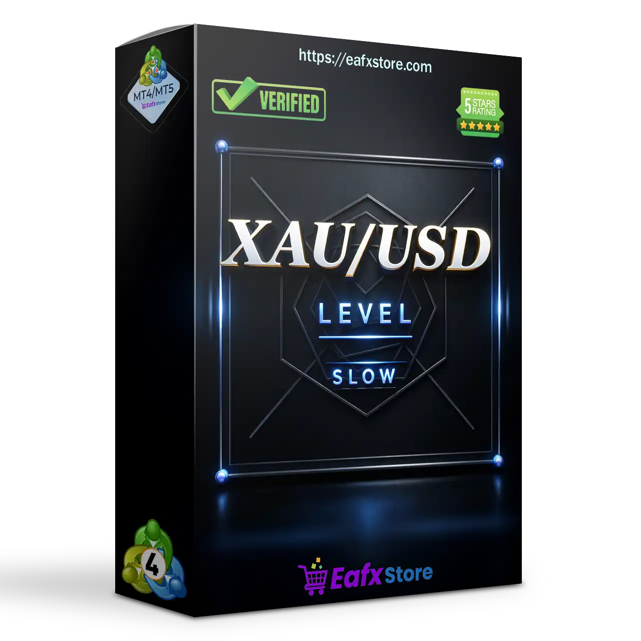 Level Slow XAUUSD EA MT4 v1.1 with SetFiles | Available