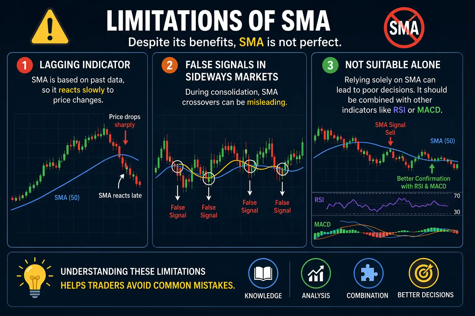 Limitations of SMA