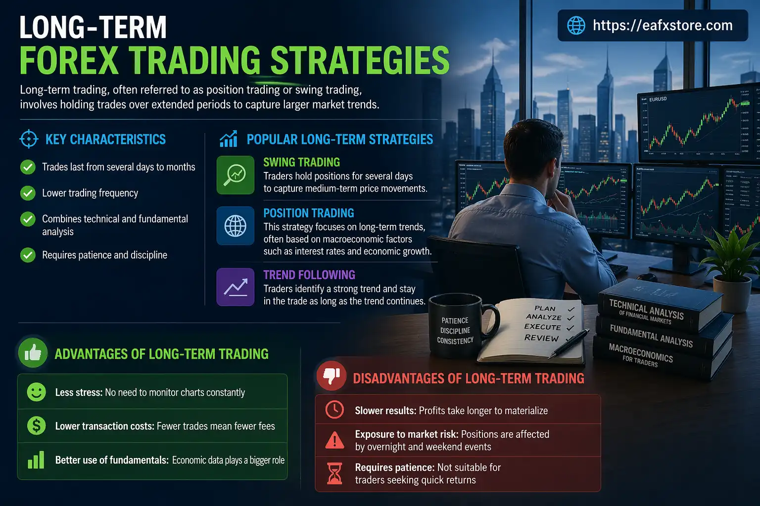Long-Term Forex Trading Strategies