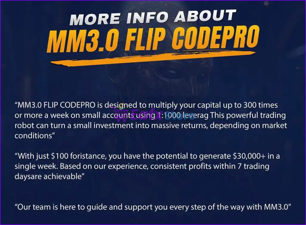 MM Flip CodePro EA MT4 v3.0 (PreOrder) - Avalable 5 MM Flip CodePro EA MT4 Review