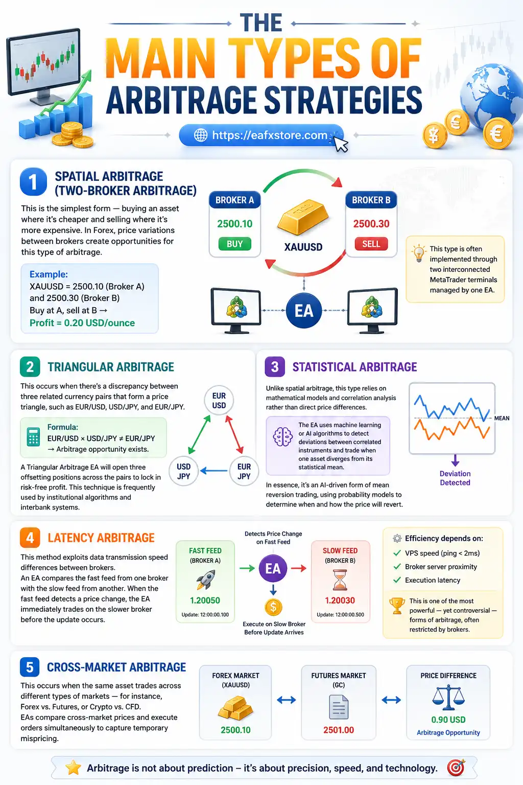 Main Types of Arbitrage Strategies
